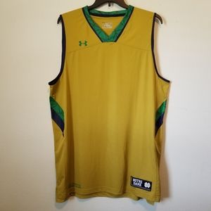 Under Armour Notre Dame loose fit muscle tank